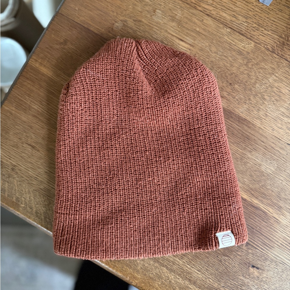 Marine Layer Rust Knit Beanie